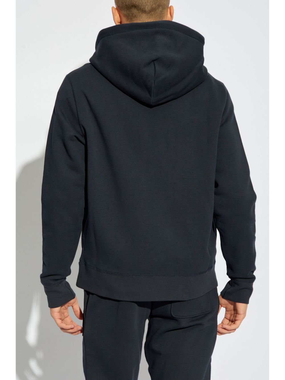 logo-patch hoodie