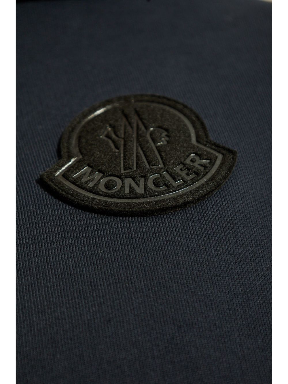 logo-patch hoodie