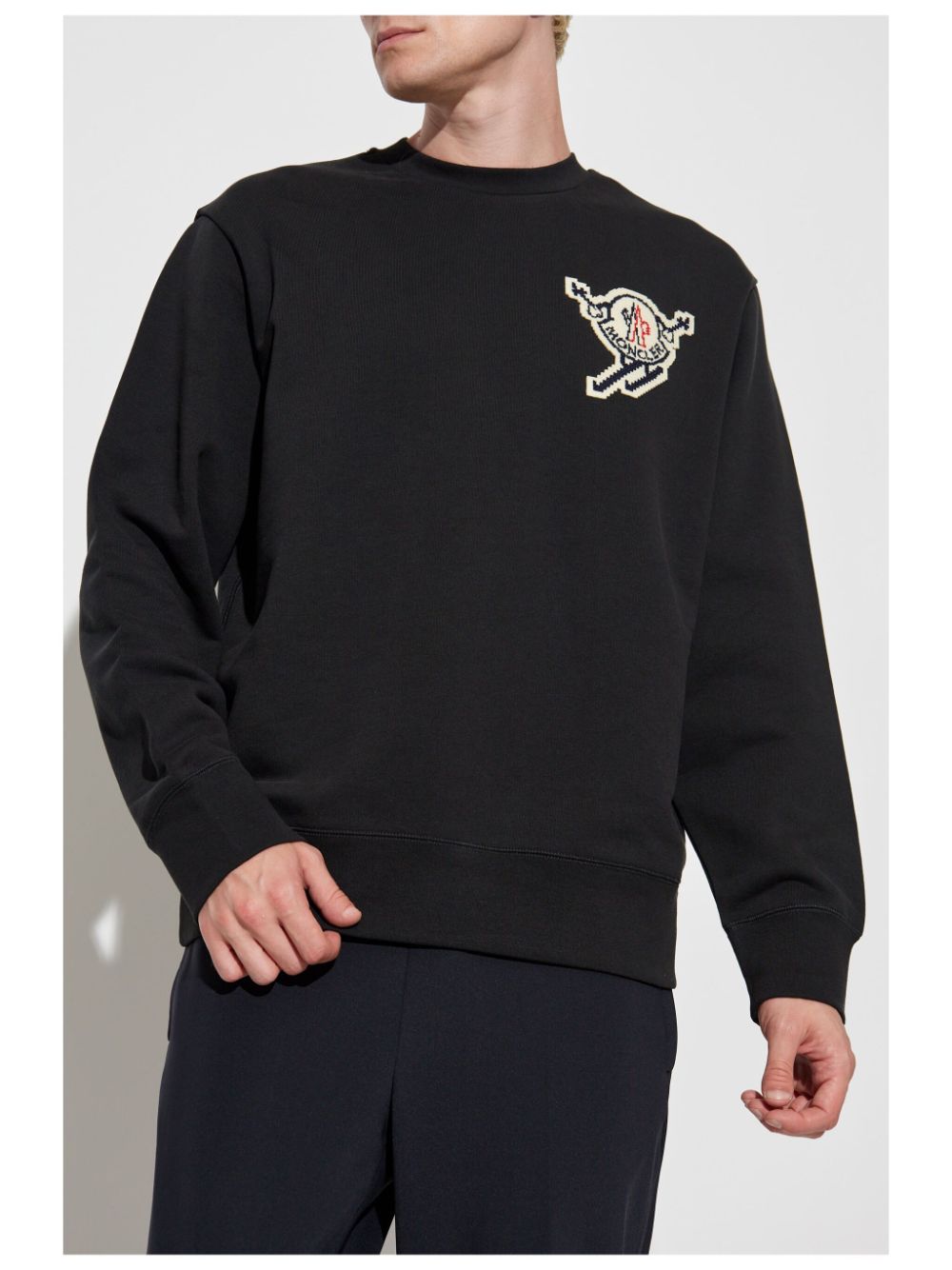 ski-patch sweatshirt
