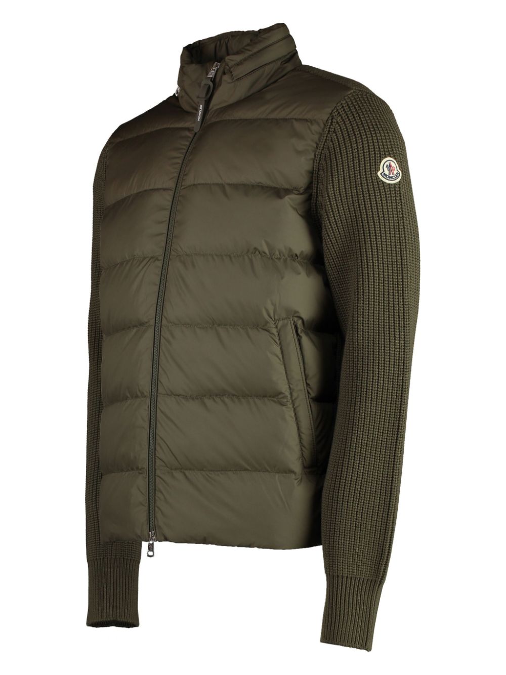 padded zip-up jacket