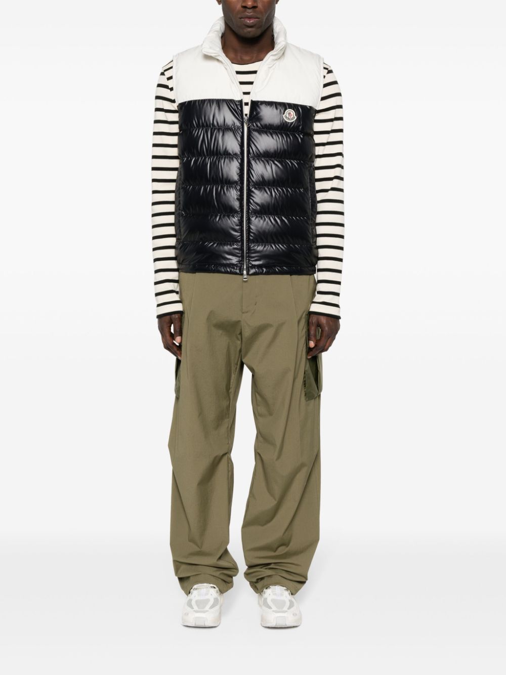 Gilet matelassé bicolore Cerces
