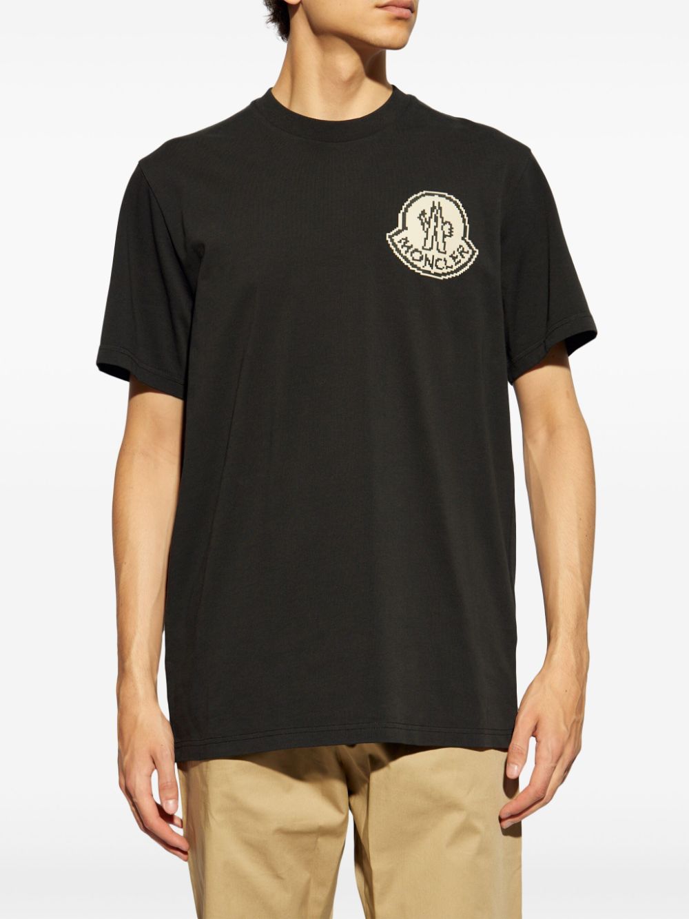 logo-print cotton T-shirt