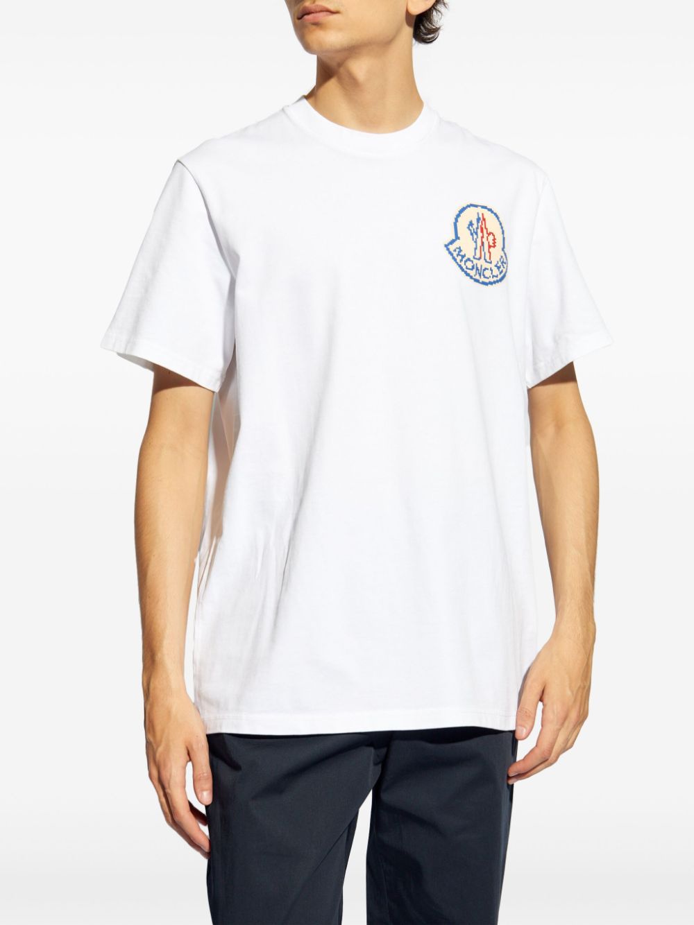 logo-print cotton T-shirt