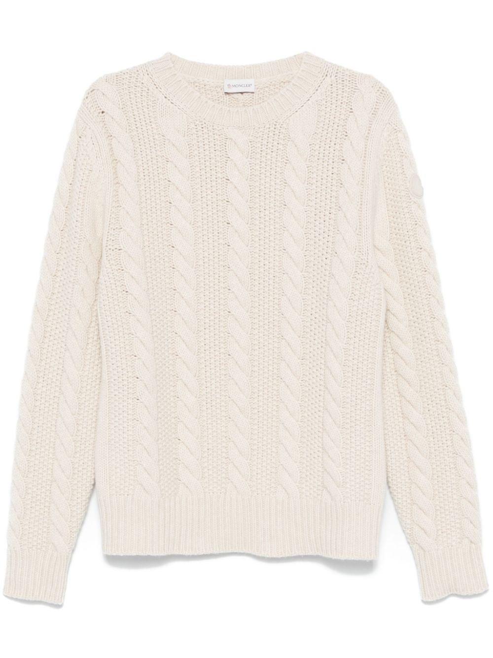 logo-patch sweater
