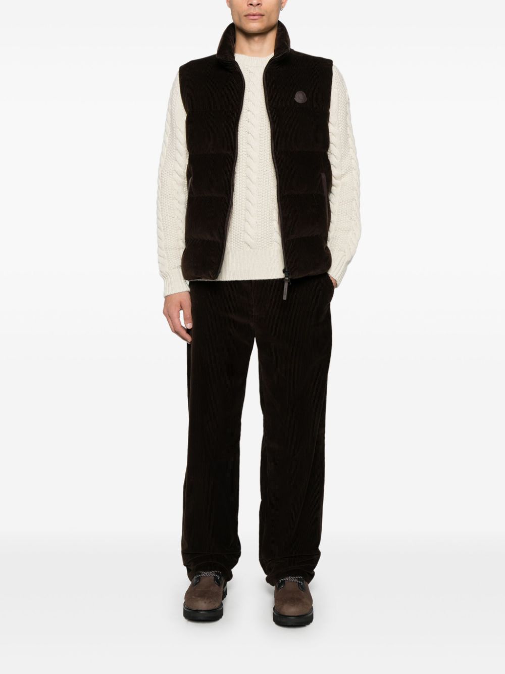 logo-patch sweater