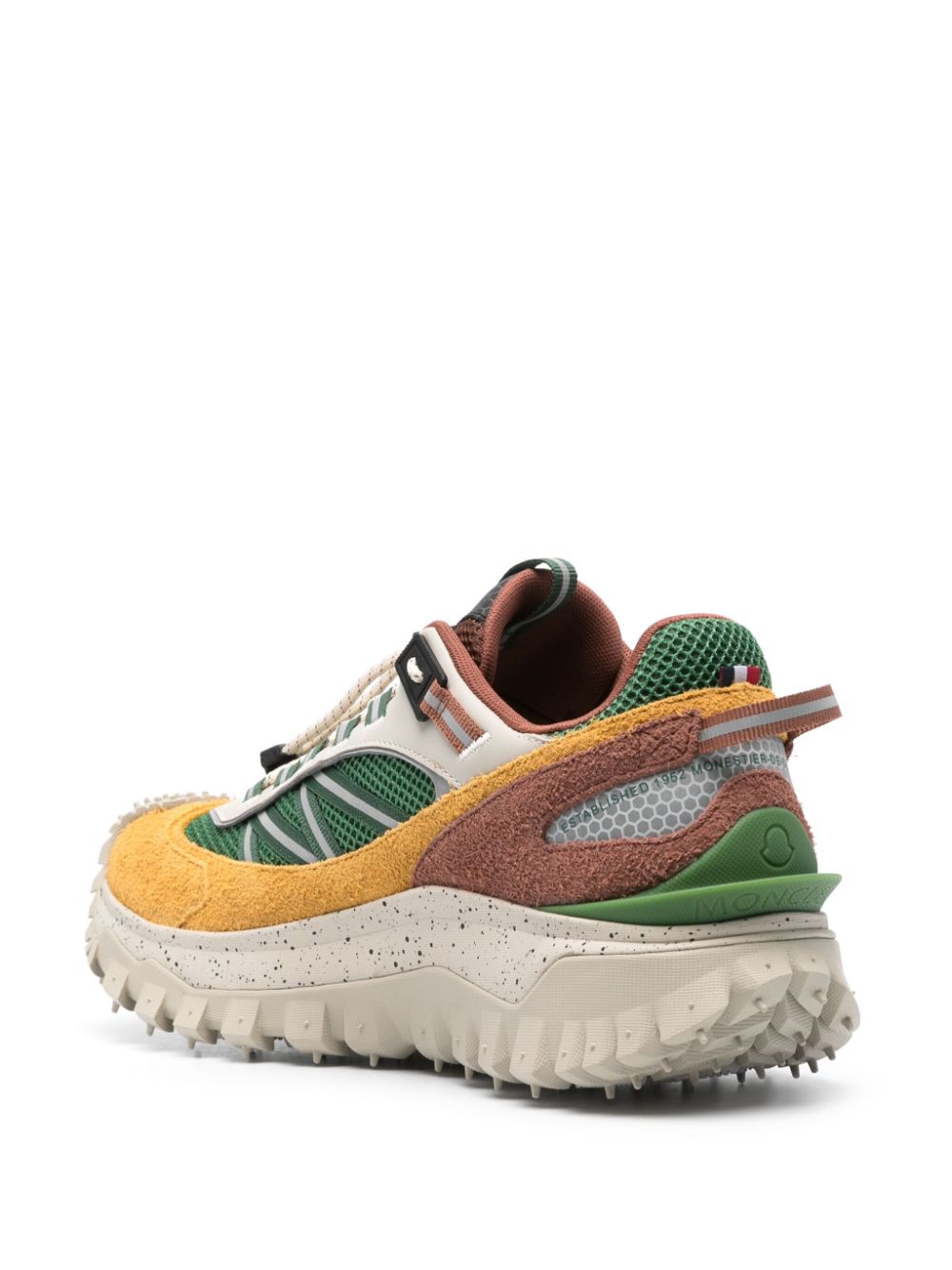 Trailgrip suede sneakers