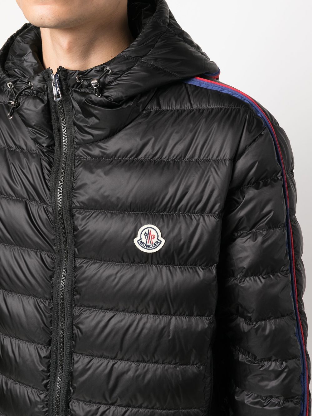 Doudoune à patch logo Agout