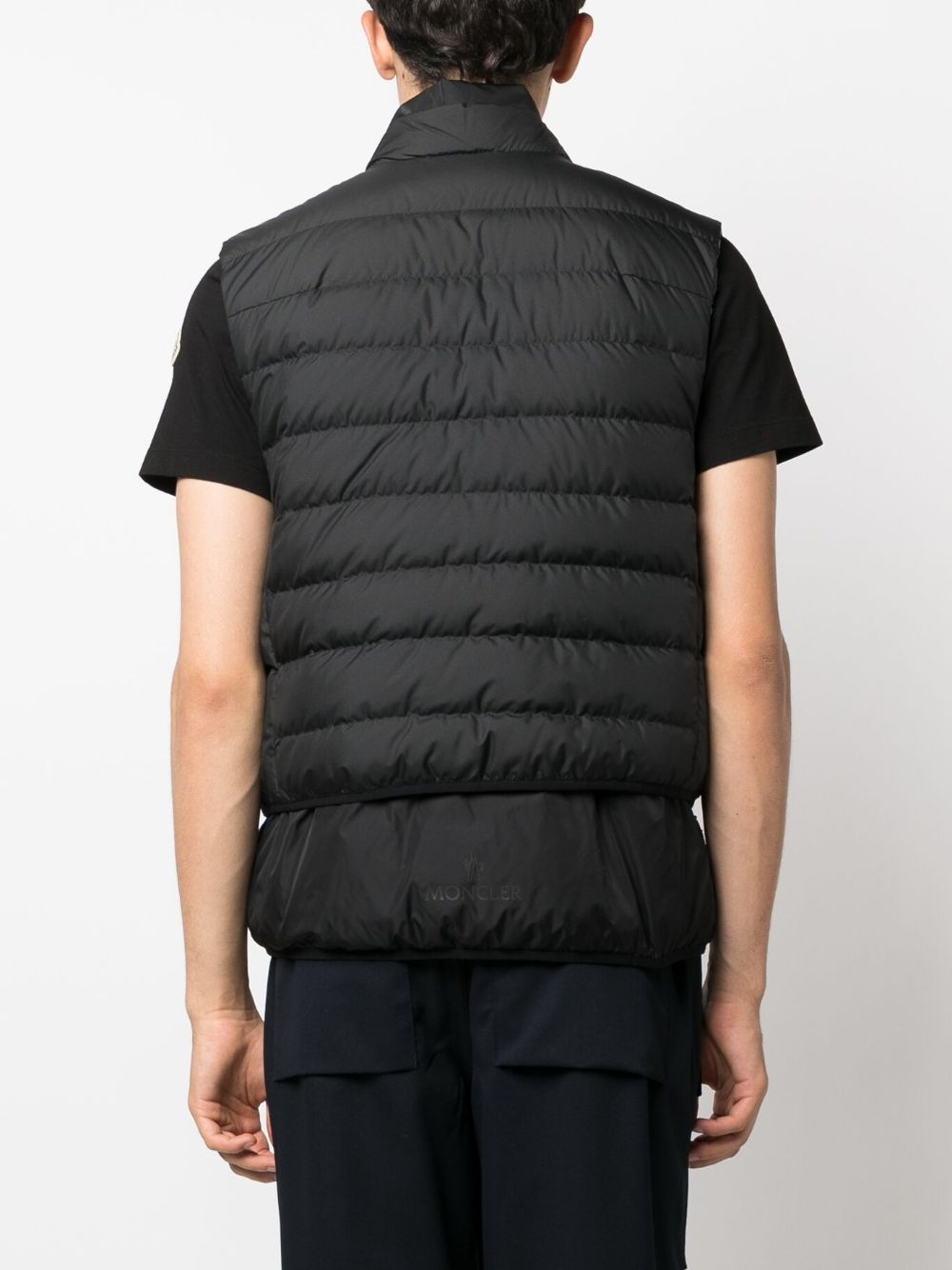 padded down gilet