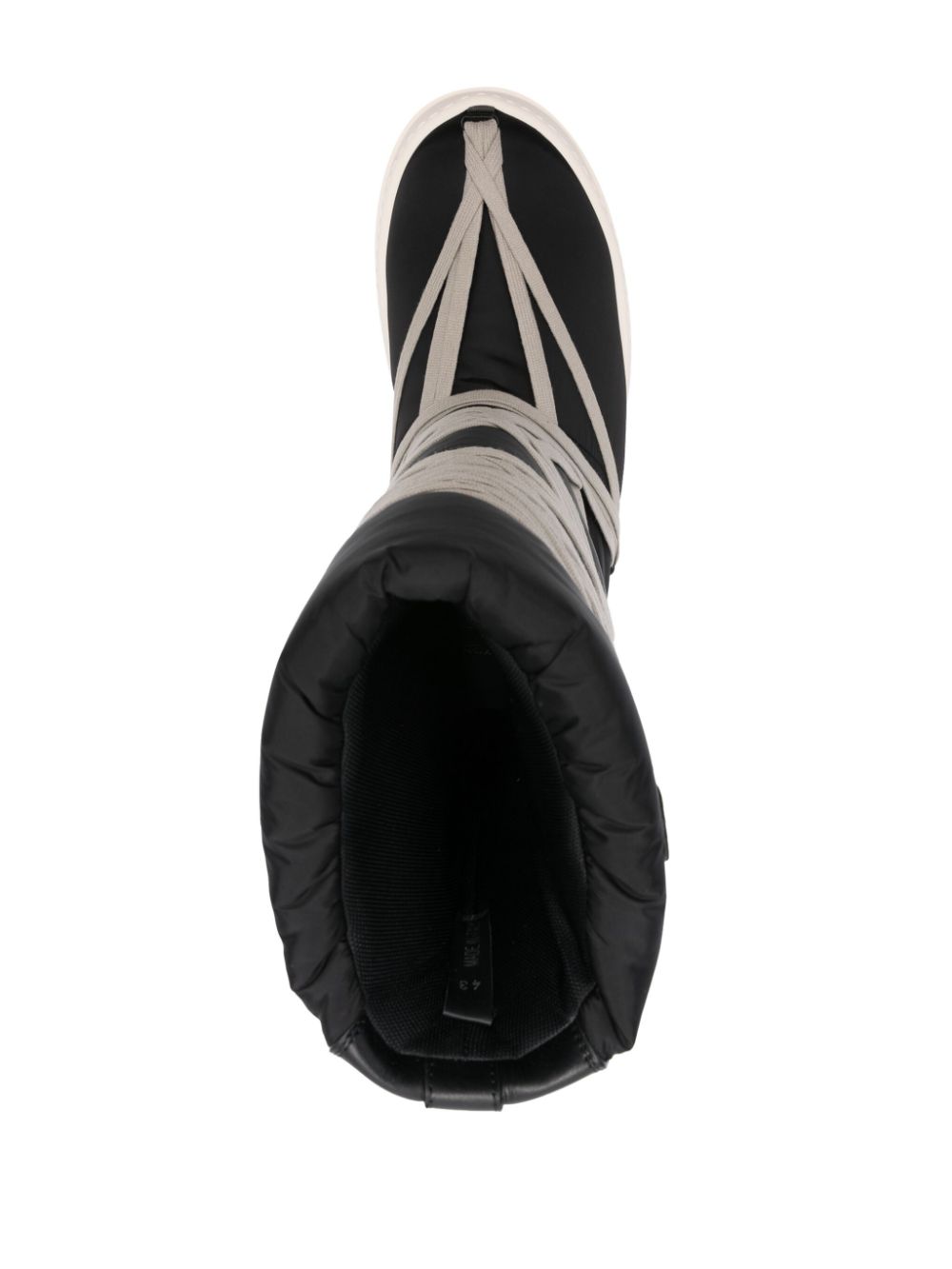 x Rick Owens Bigrocks snow boots