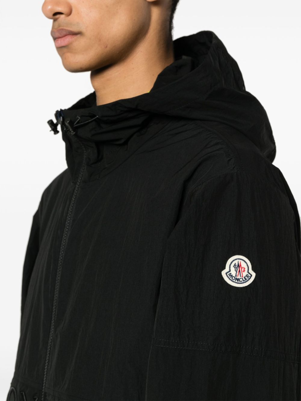 Veste à capuche avec logo brodé Joly
