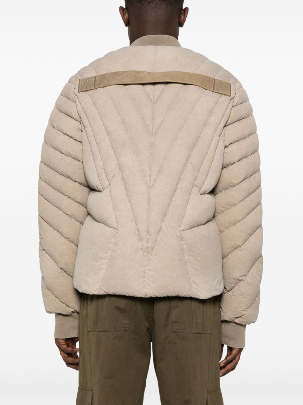 x Rick Owens Veste aviateur matelassée Radiance Flight