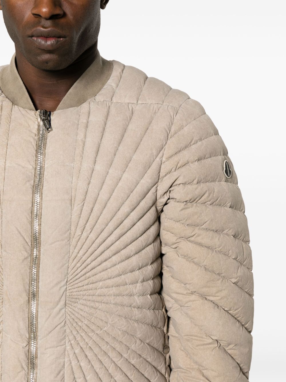 x Rick Owens Veste aviateur matelassée Radiance Flight