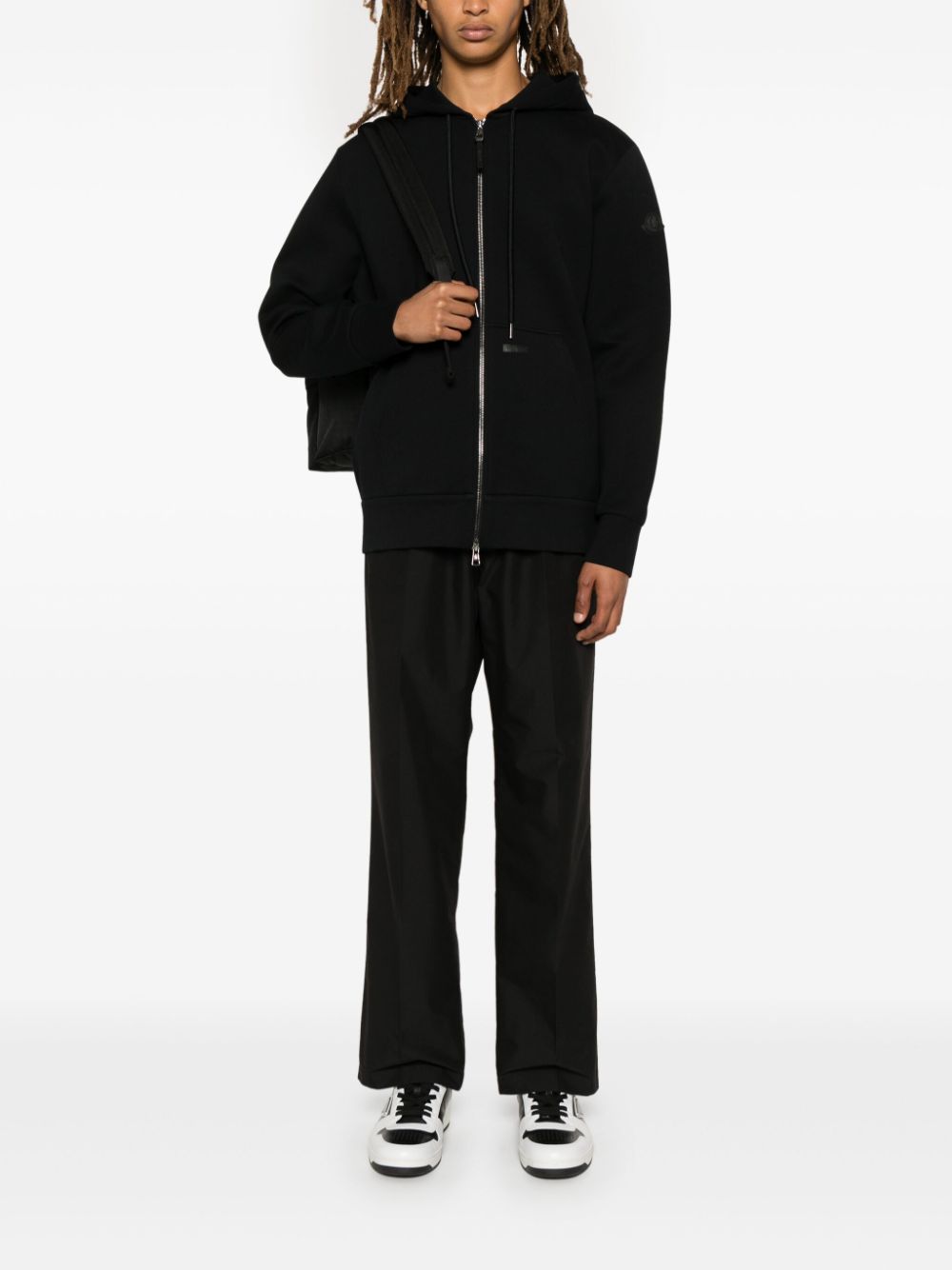 zip-up hoodie