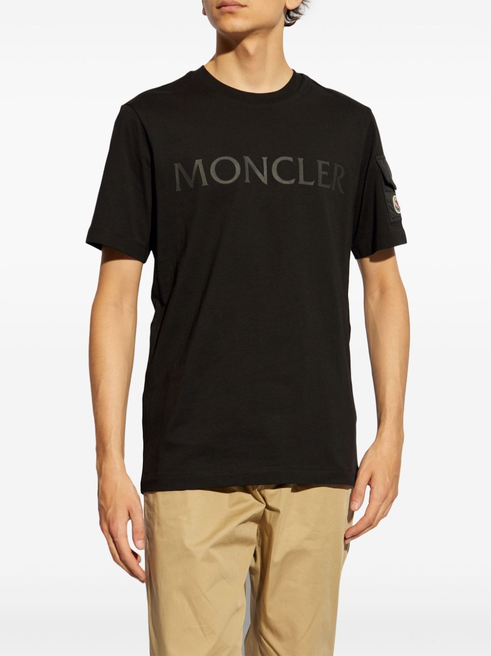 T-shirt en coton avec logo imprimé