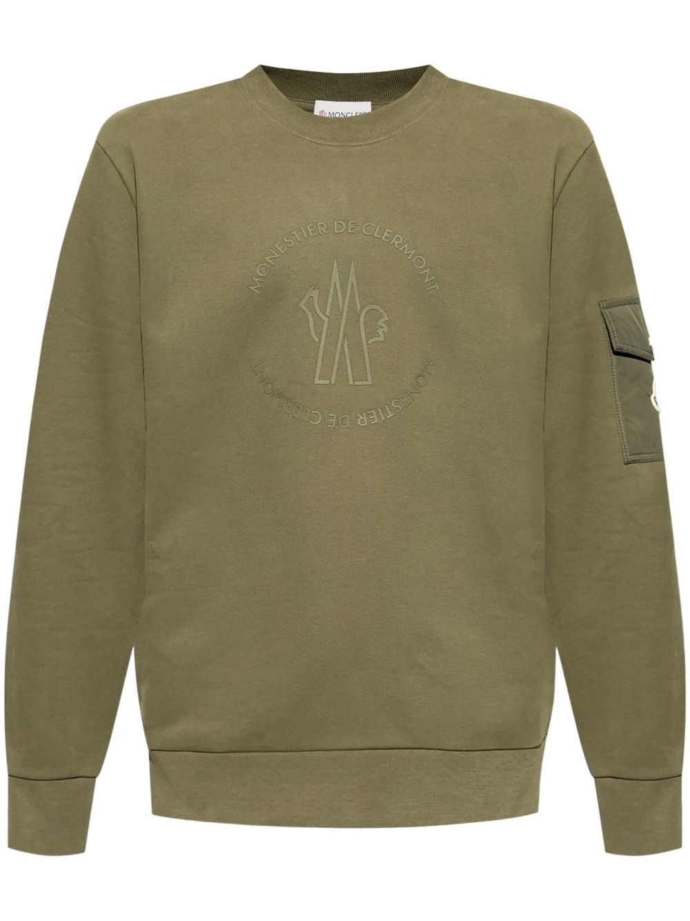 sweat-shirt avec logo imprimé