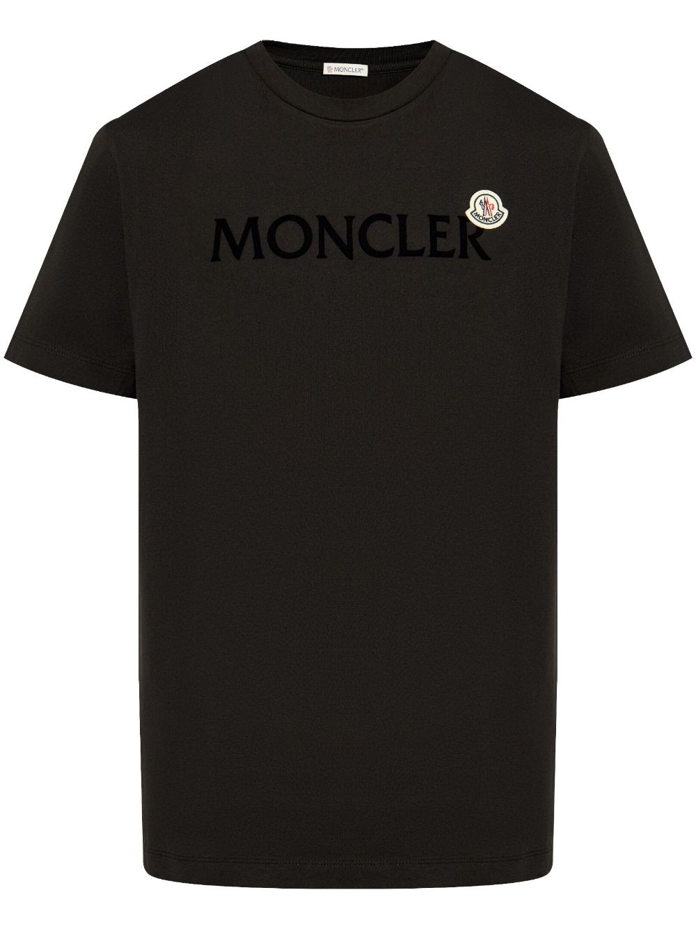 T-shirt en coton avec logo floqué