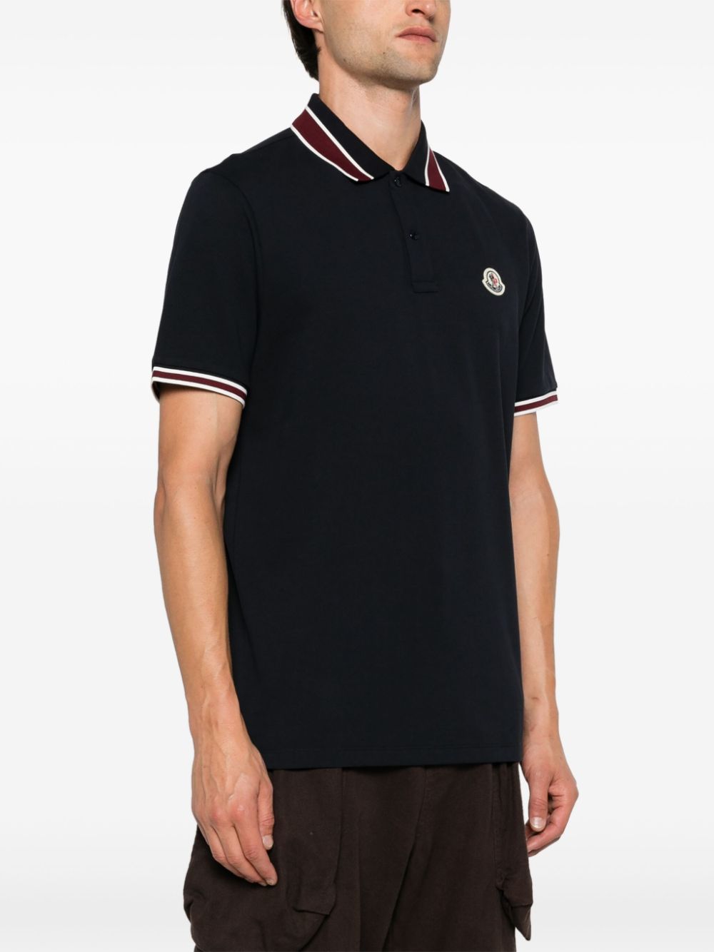 polo avec patch logo