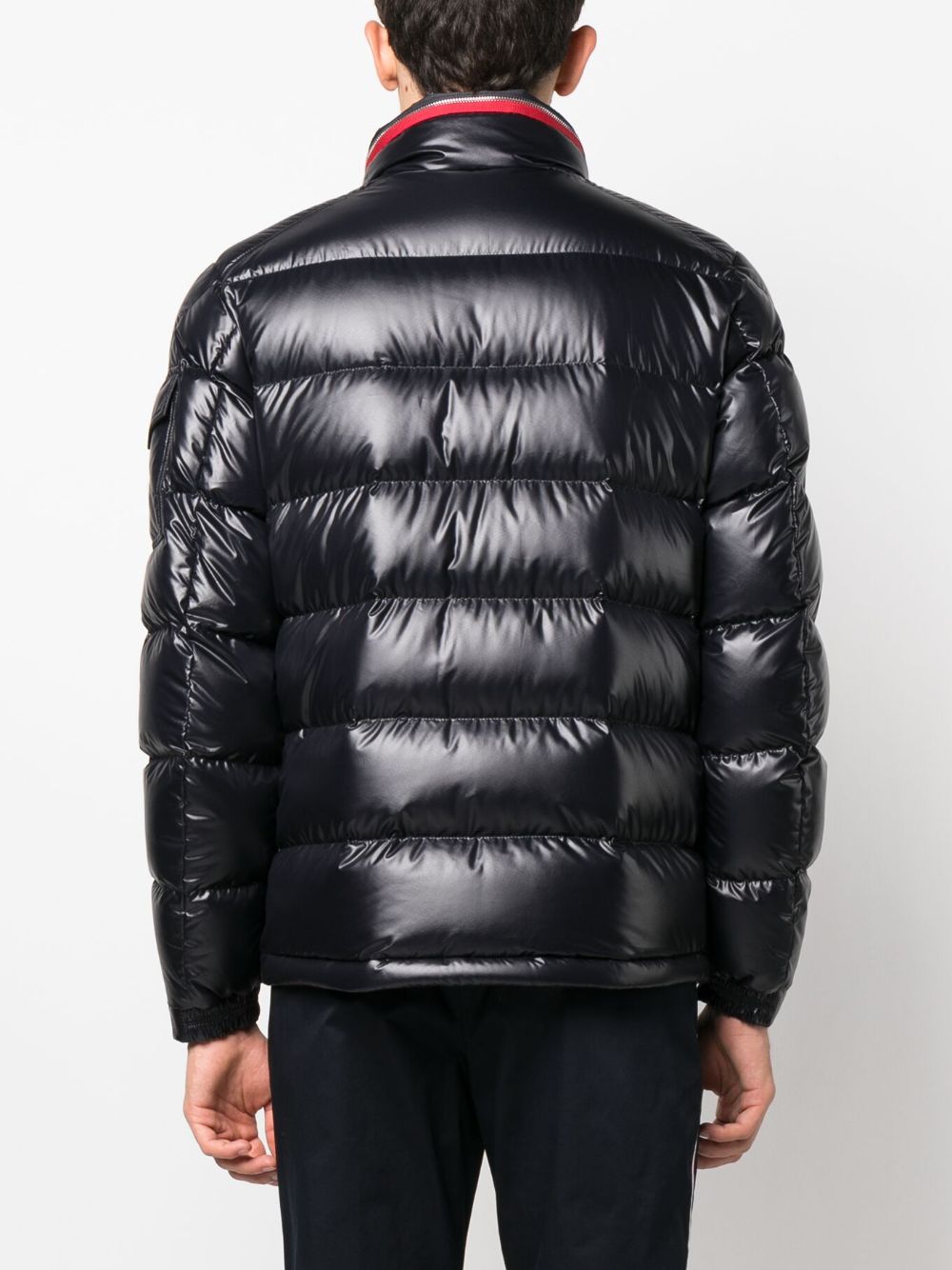 veste matelassée avec patch logo