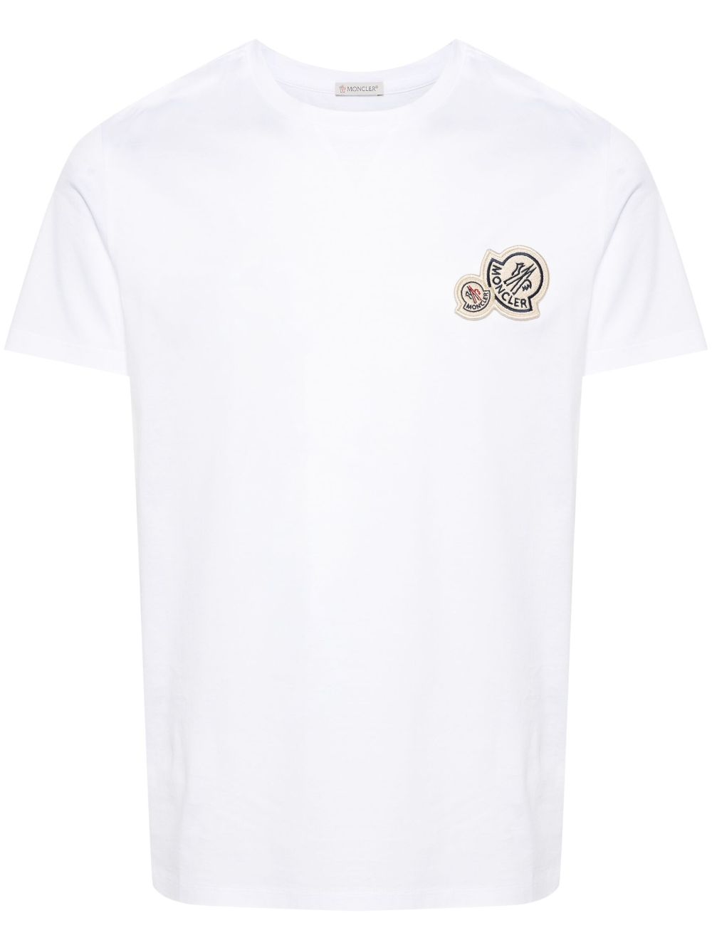 T-shirt en coton avec patch logo