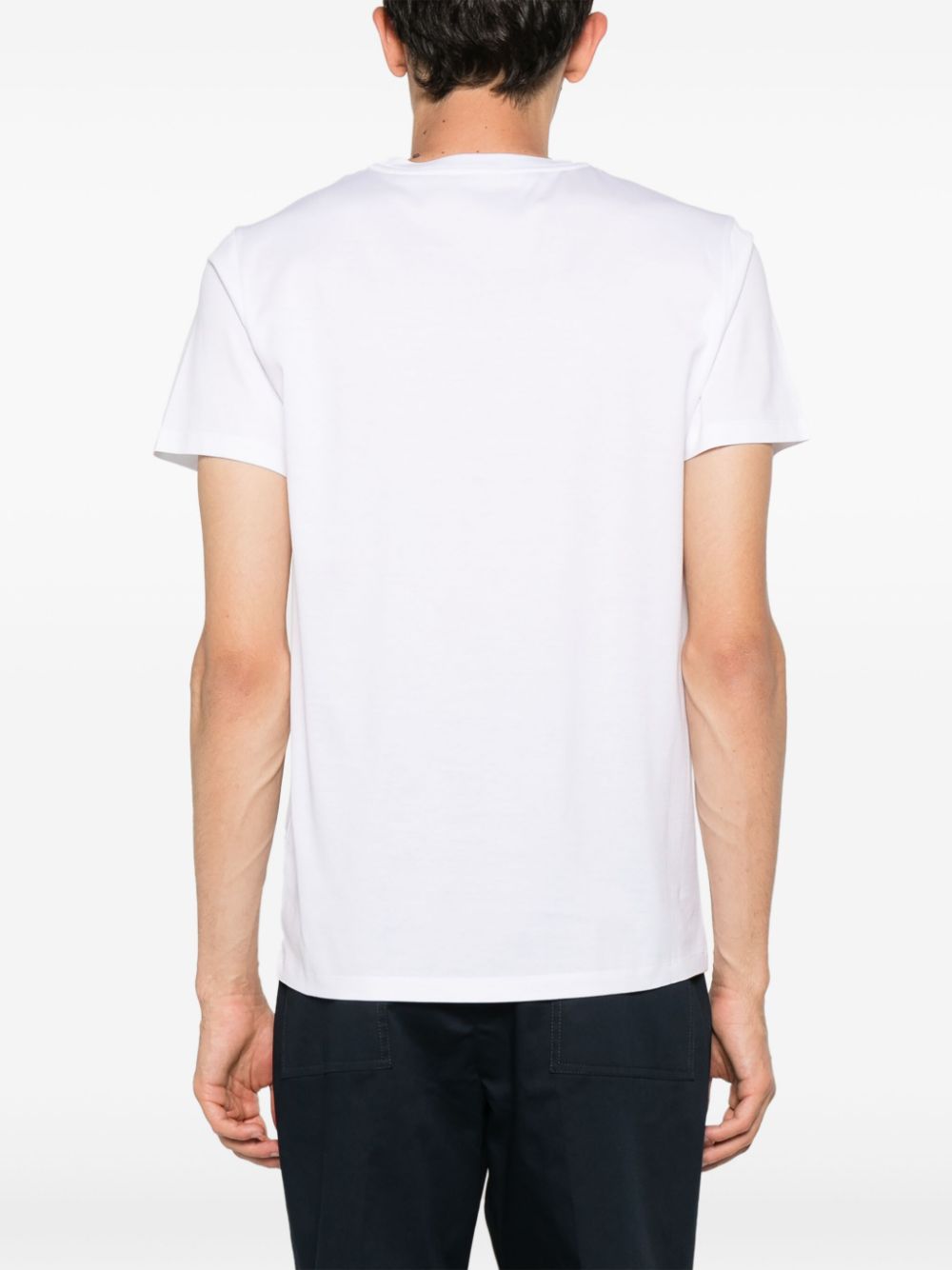 T-shirt en coton avec patch logo