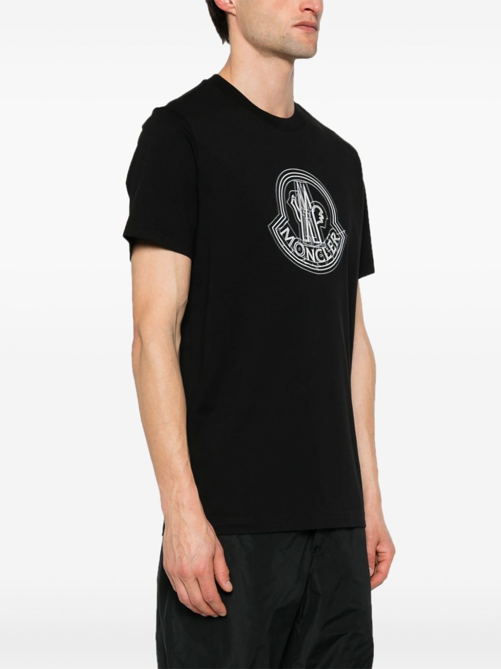 T-shirt en coton avec logo imprimé