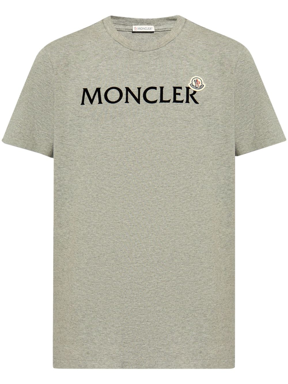 T-shirt en coton avec logo floqué
