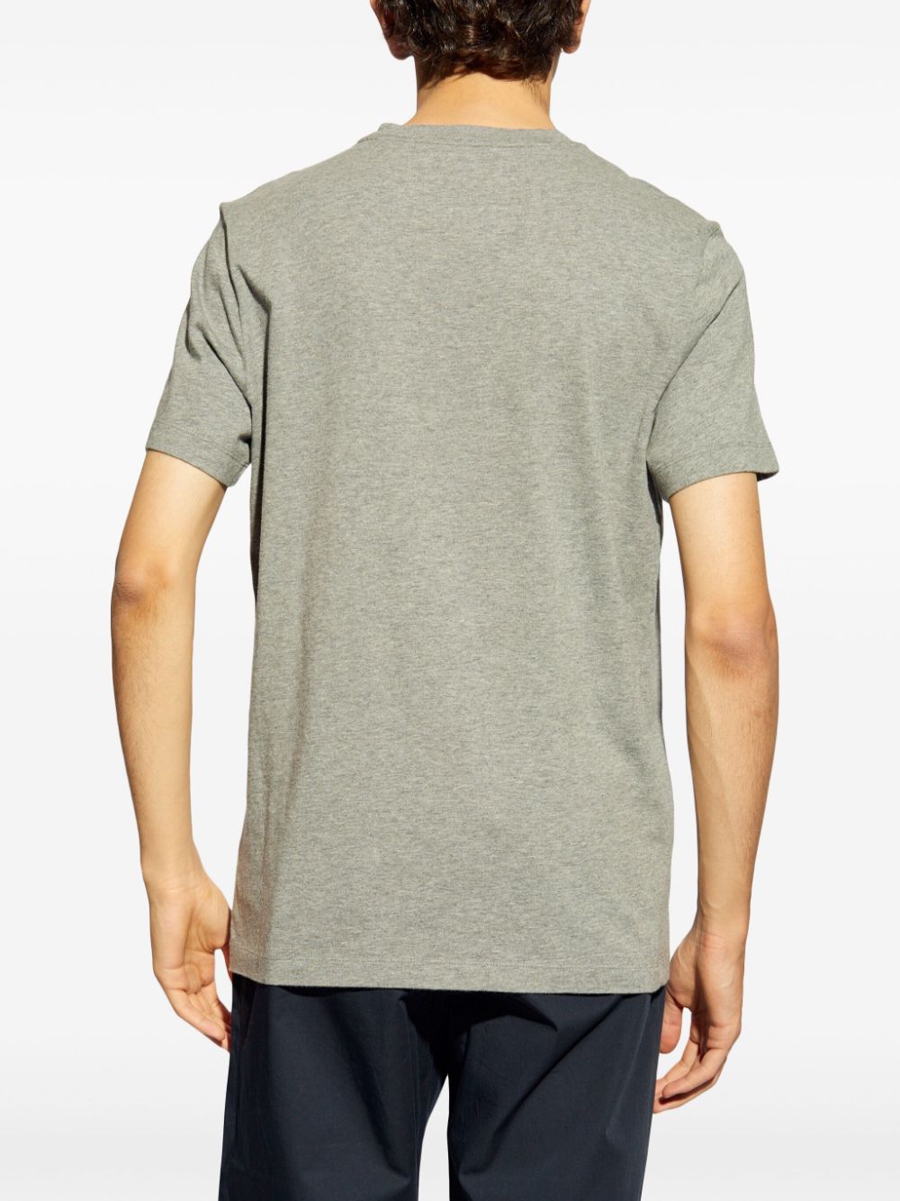 T-shirt en coton avec logo floqué