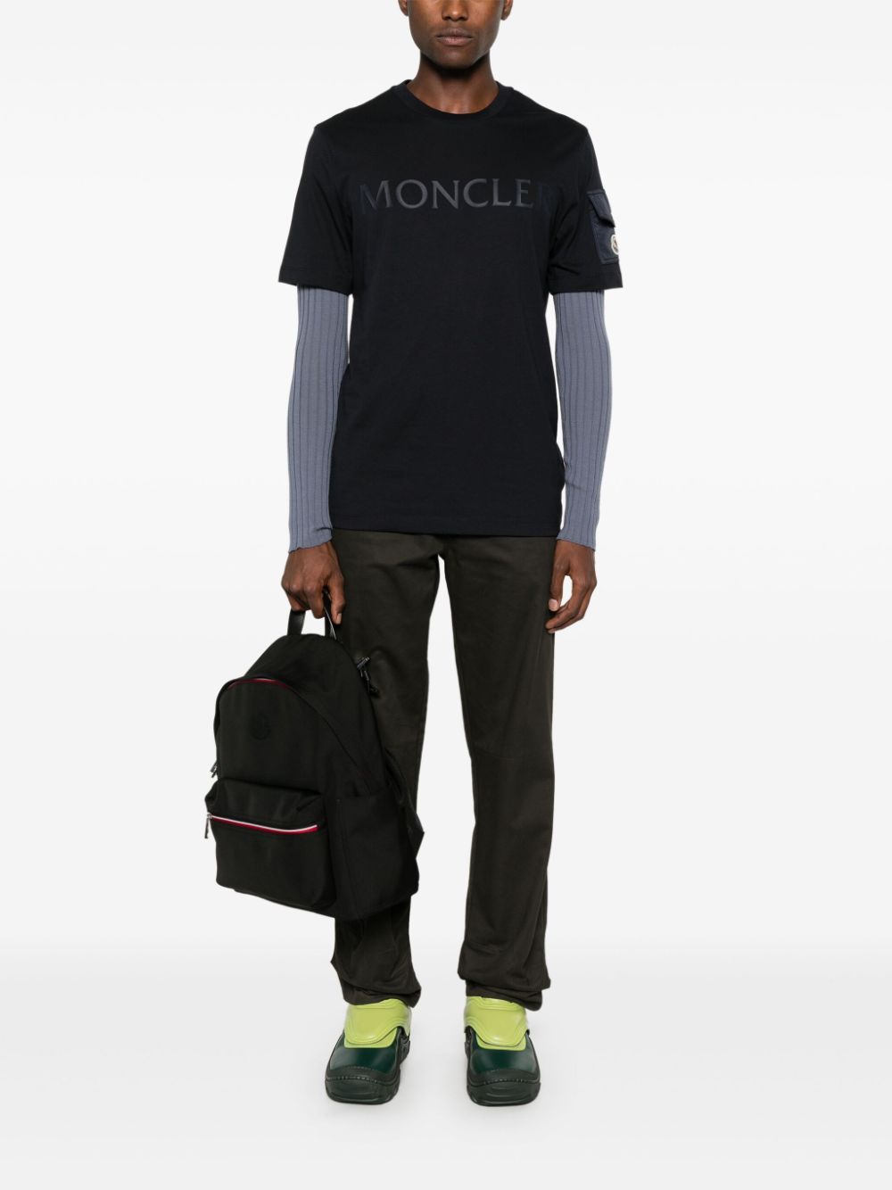 T-shirt avec logo laminé