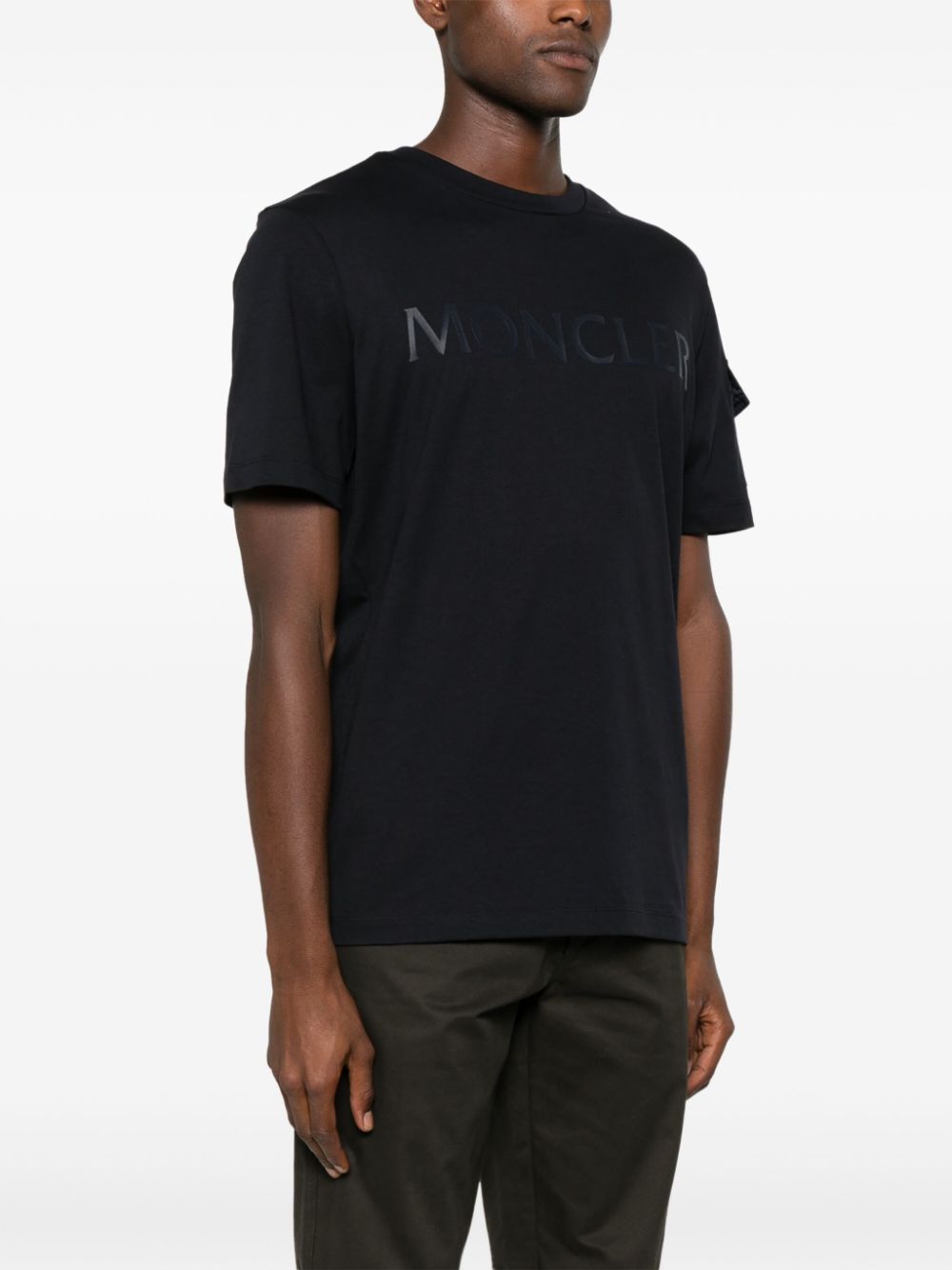 T-shirt avec logo laminé
