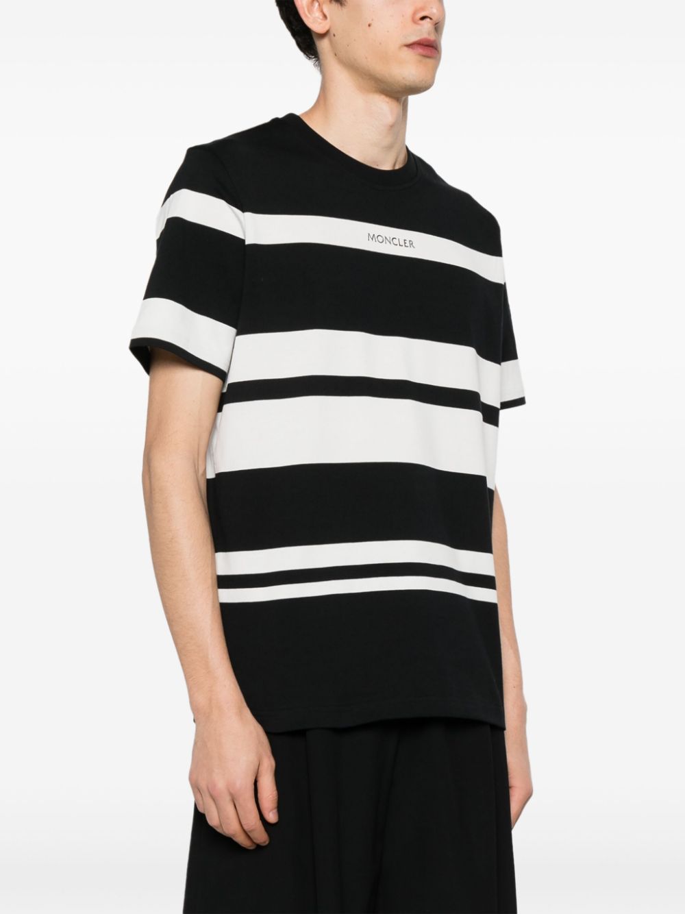 T-shirt en coton rayé