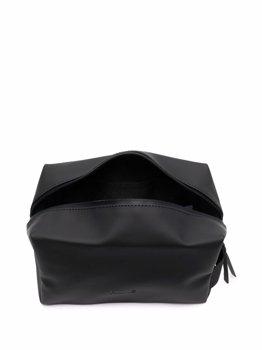 embossed-logo wash bag