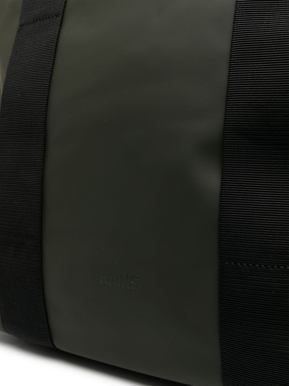 logo-debossed tote bag