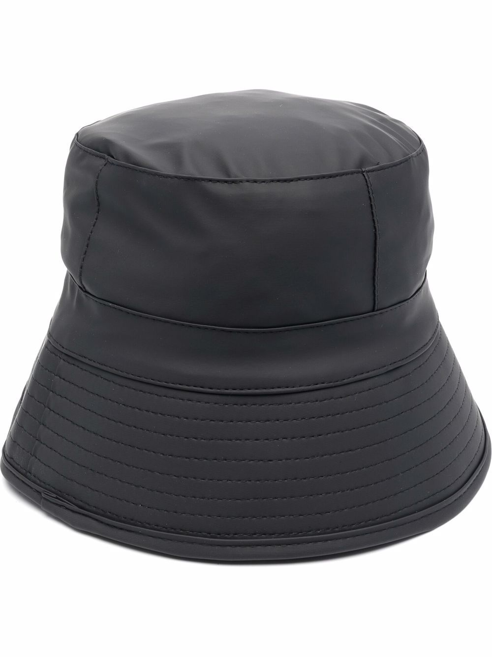 logo-plaque bucket hat