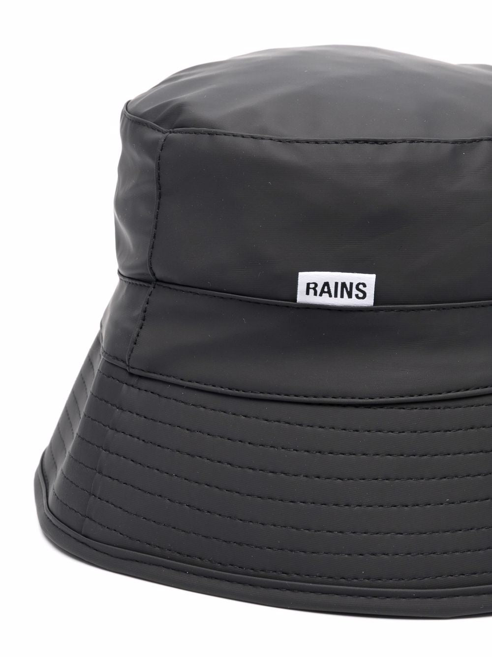logo-plaque bucket hat