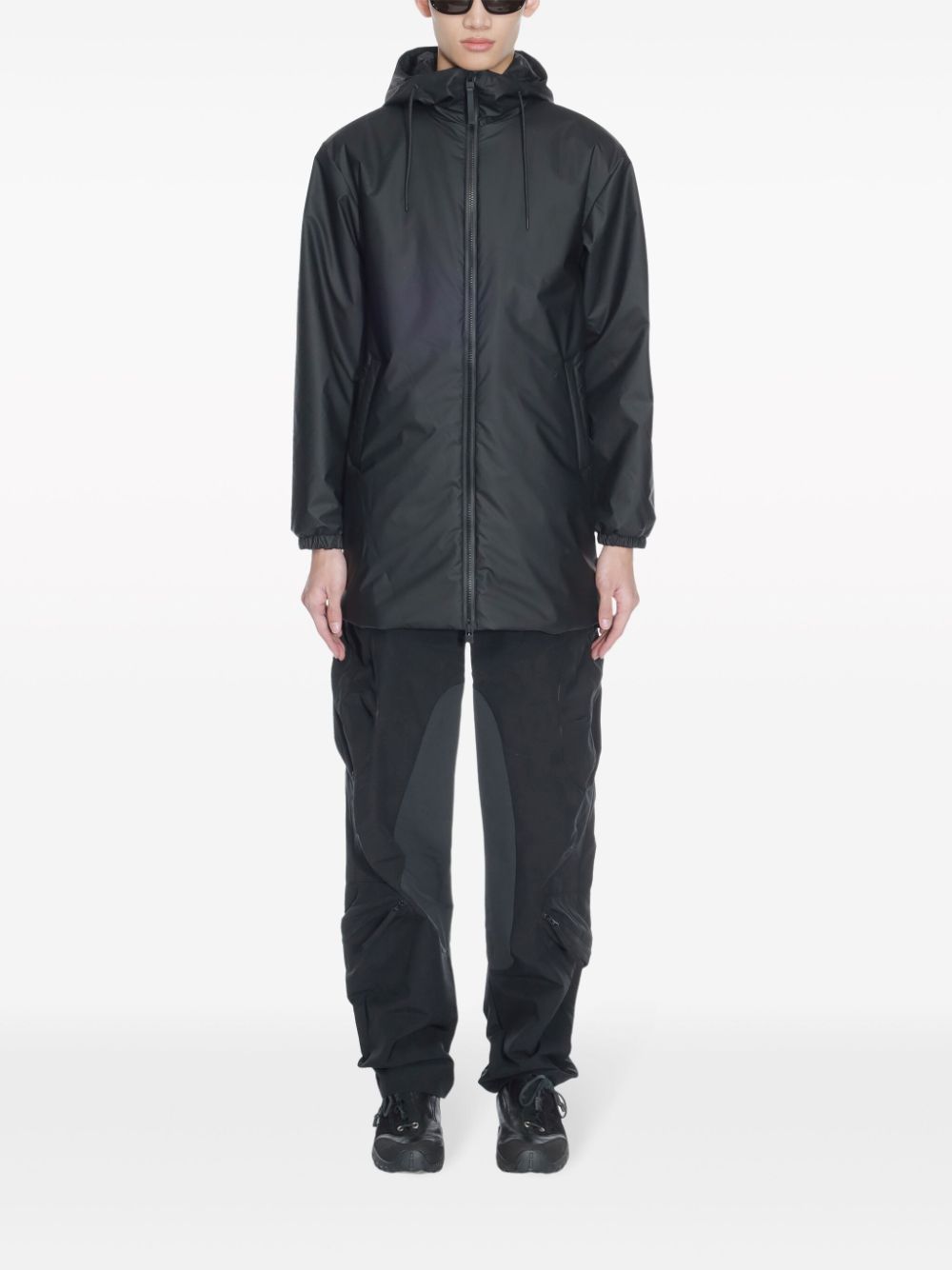 Veste longue à capuche Lohja
