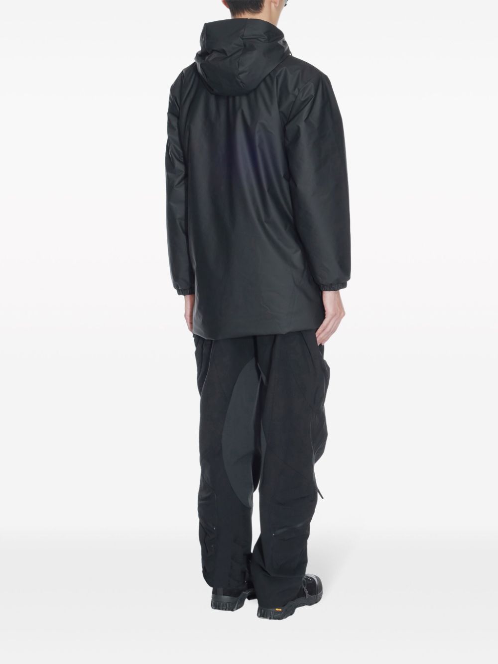 Veste longue à capuche Lohja