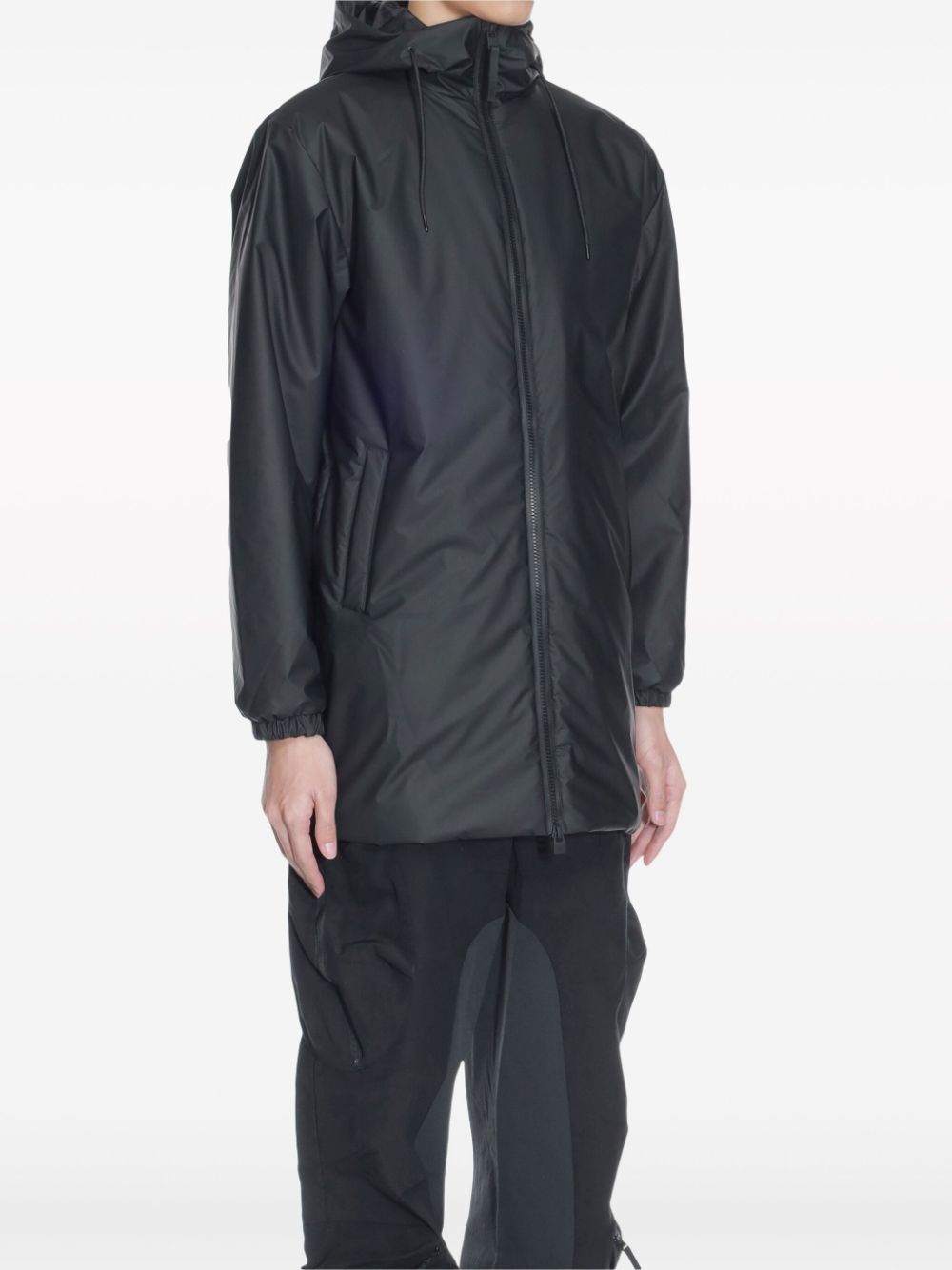 Veste longue à capuche Lohja