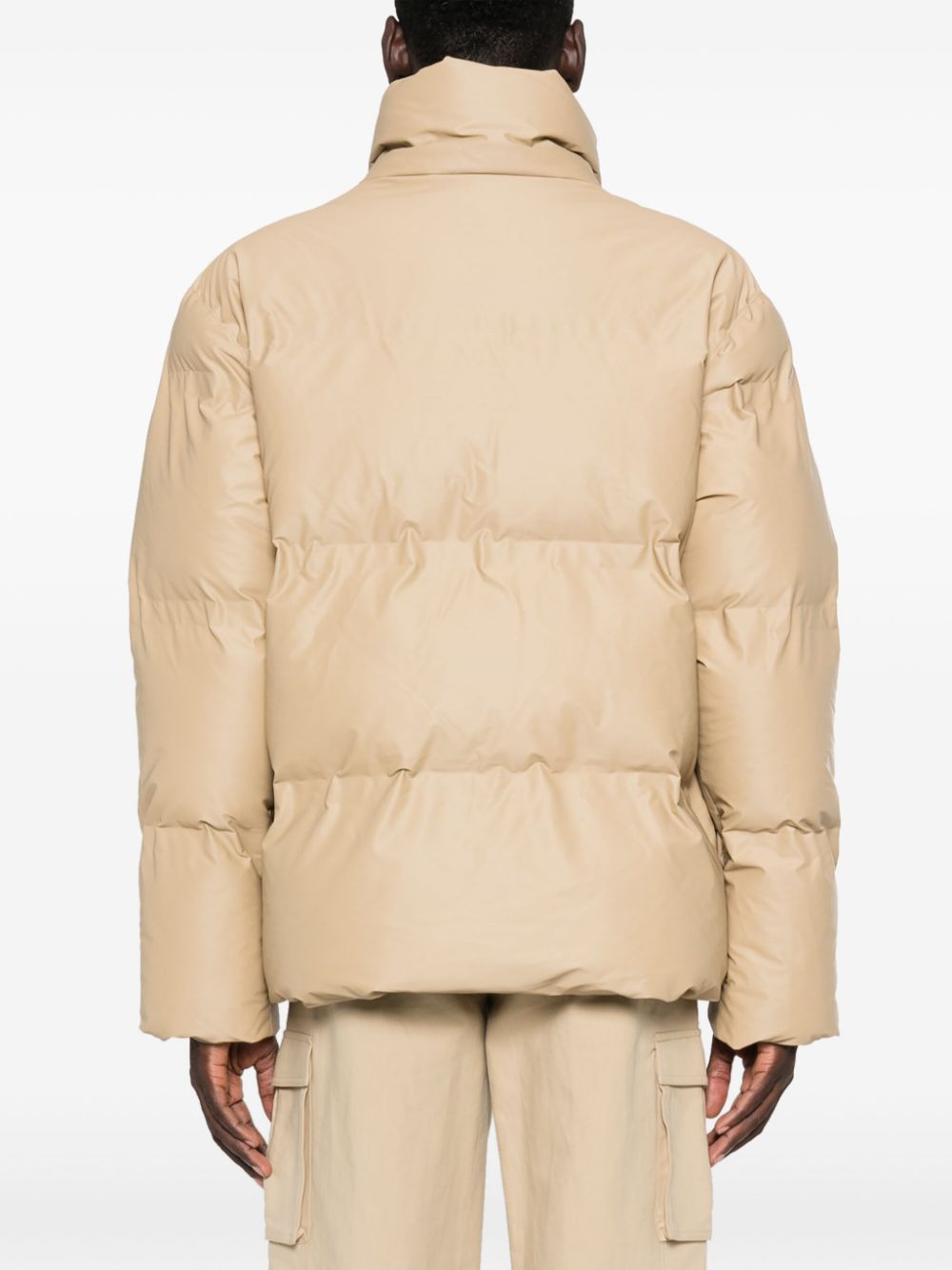 veste matelassée à col cheminée