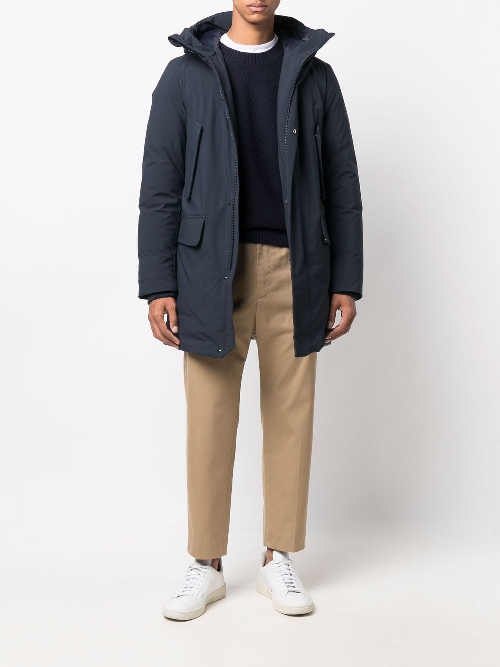 parka matelassée à capuche