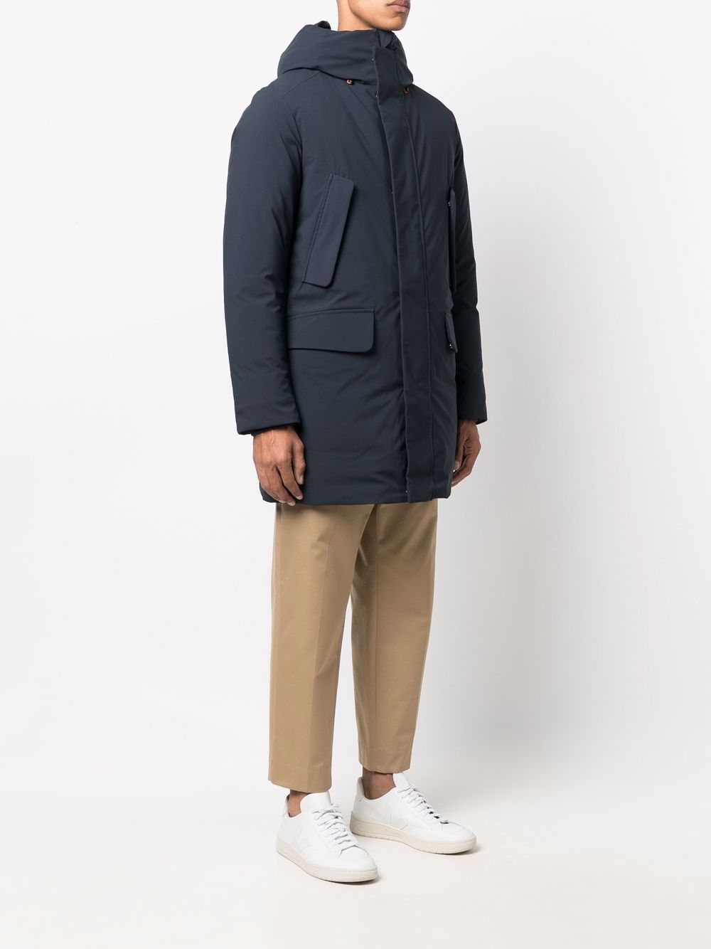 parka matelassée à capuche