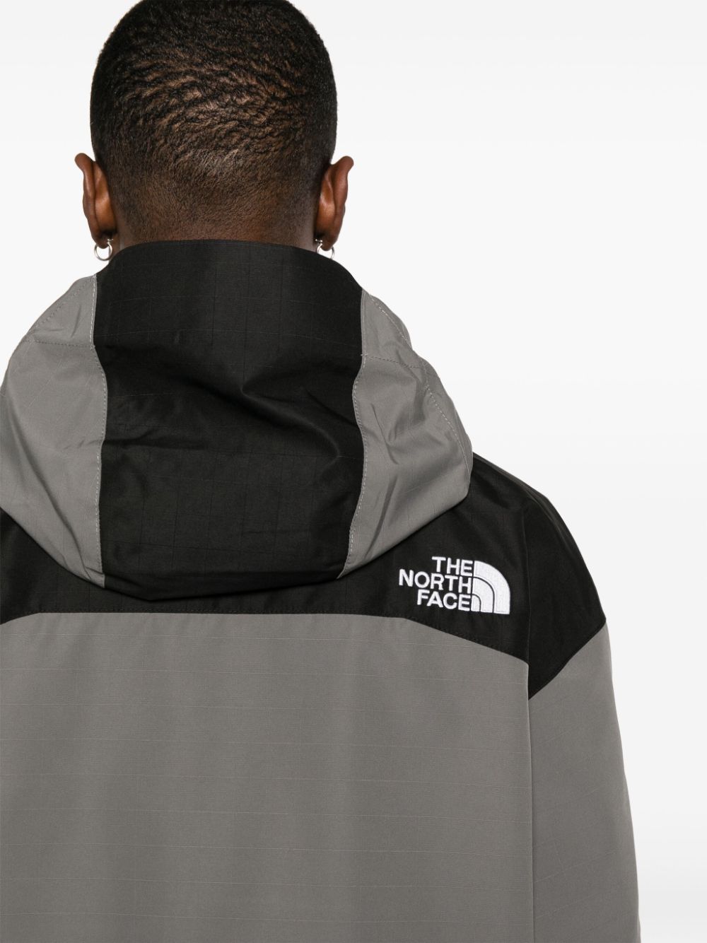 logo-embroidered jacket