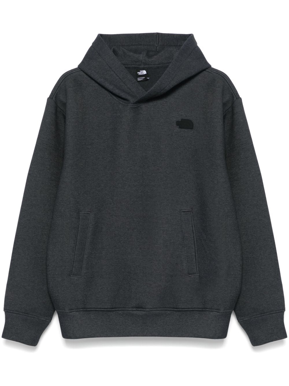 sweat à capuche avec logo caoutchouté
