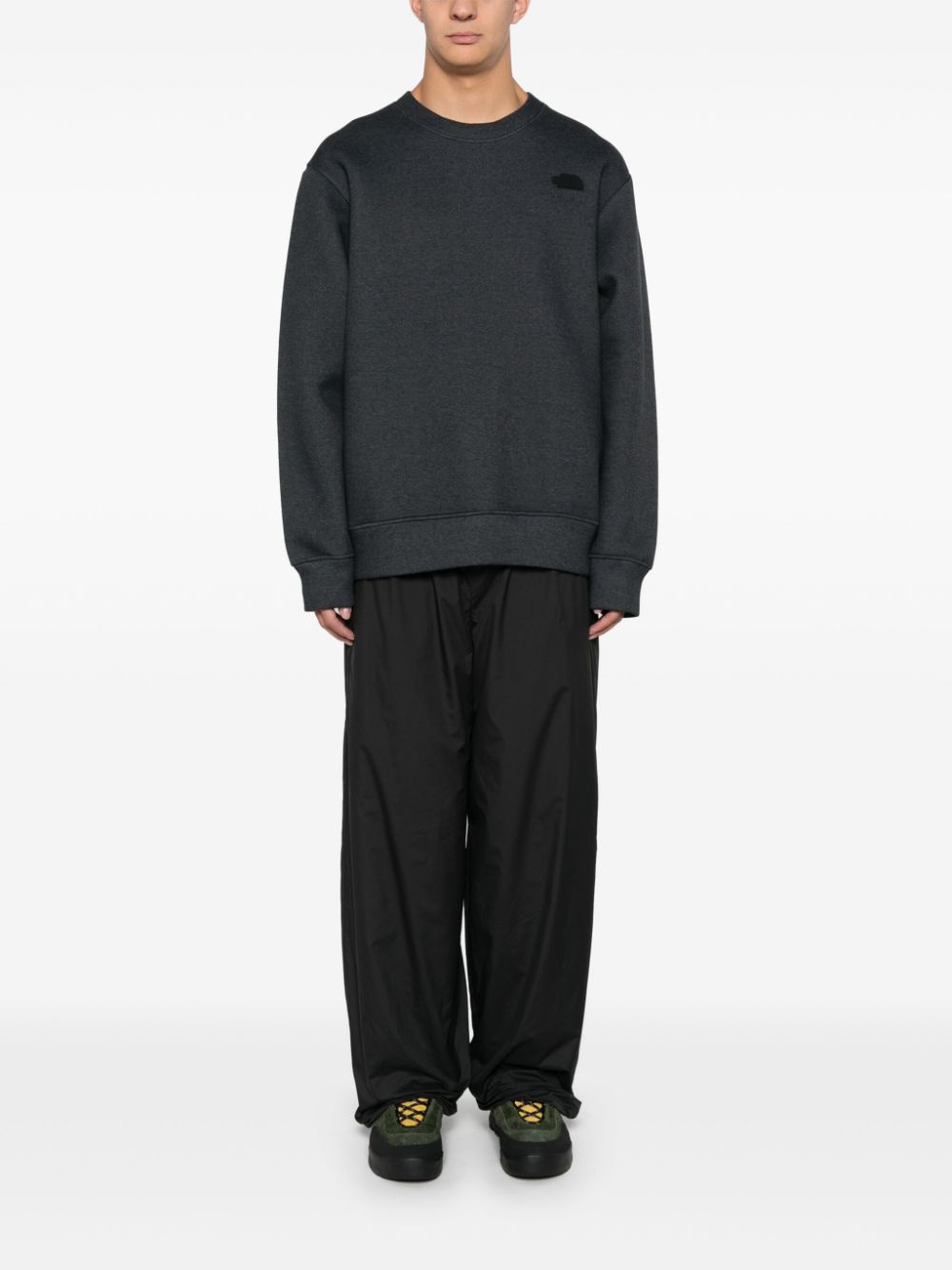 scuba-jersey sweatshirt