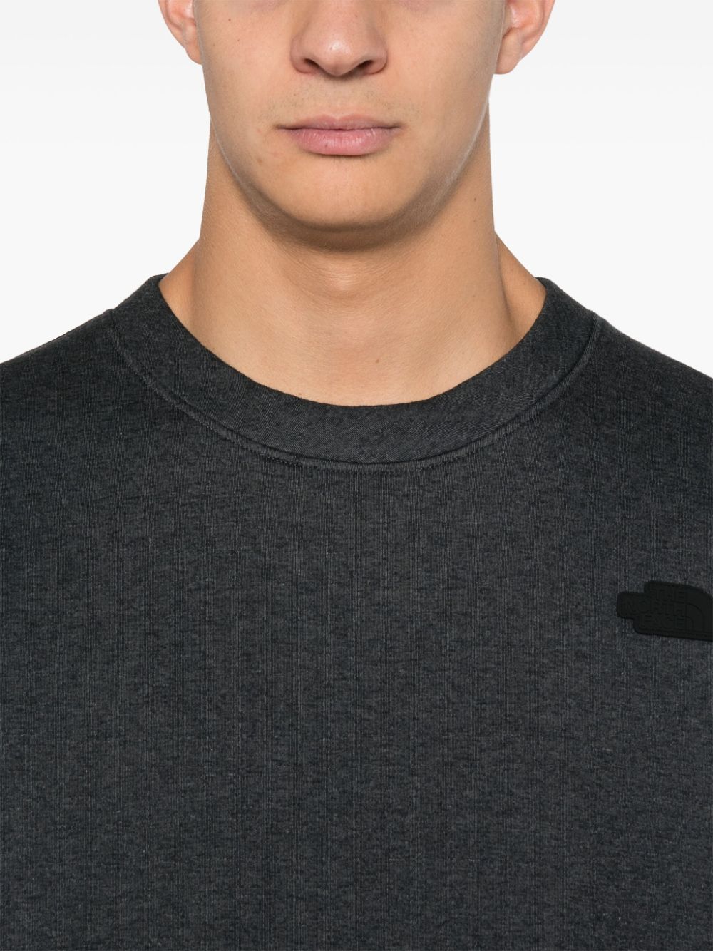 scuba-jersey sweatshirt