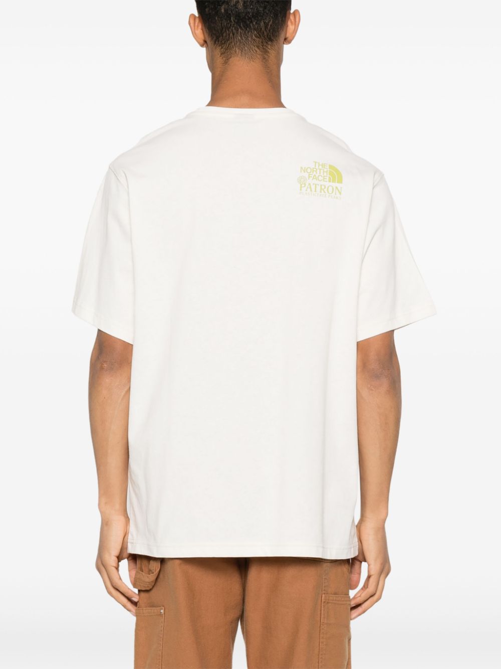 x T-shirt en coton Patron Nature