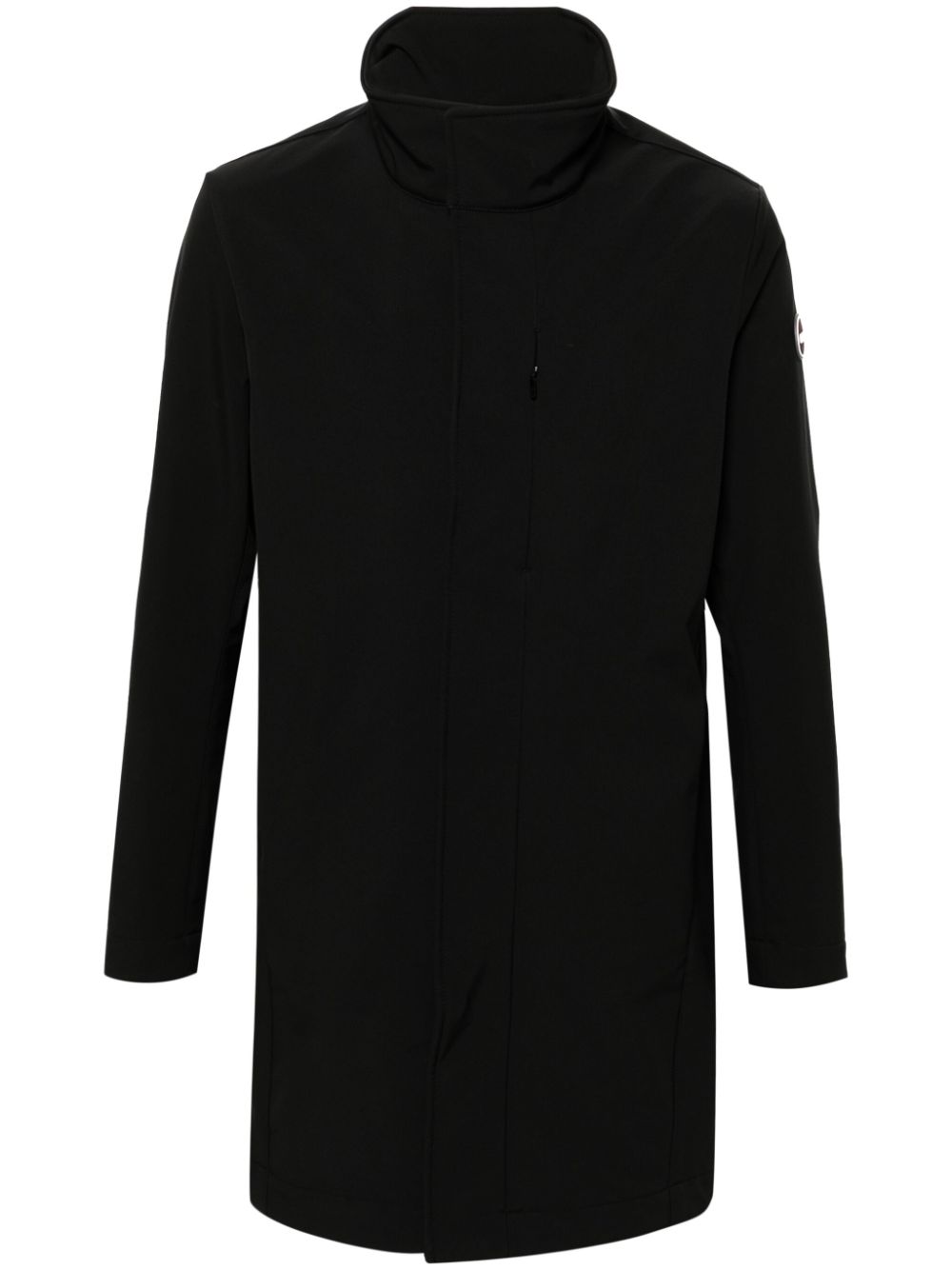 rubberised logo patch coat