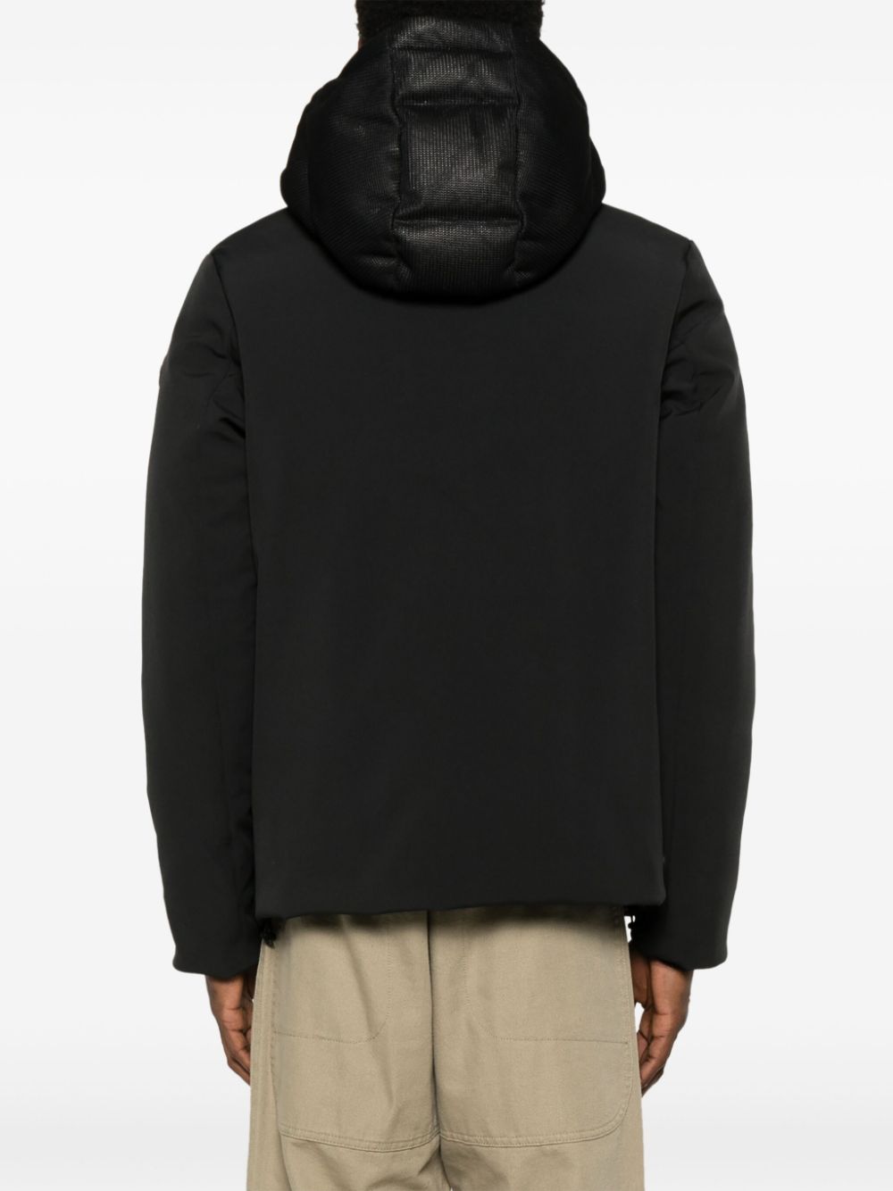 technical fisherman's down jacket