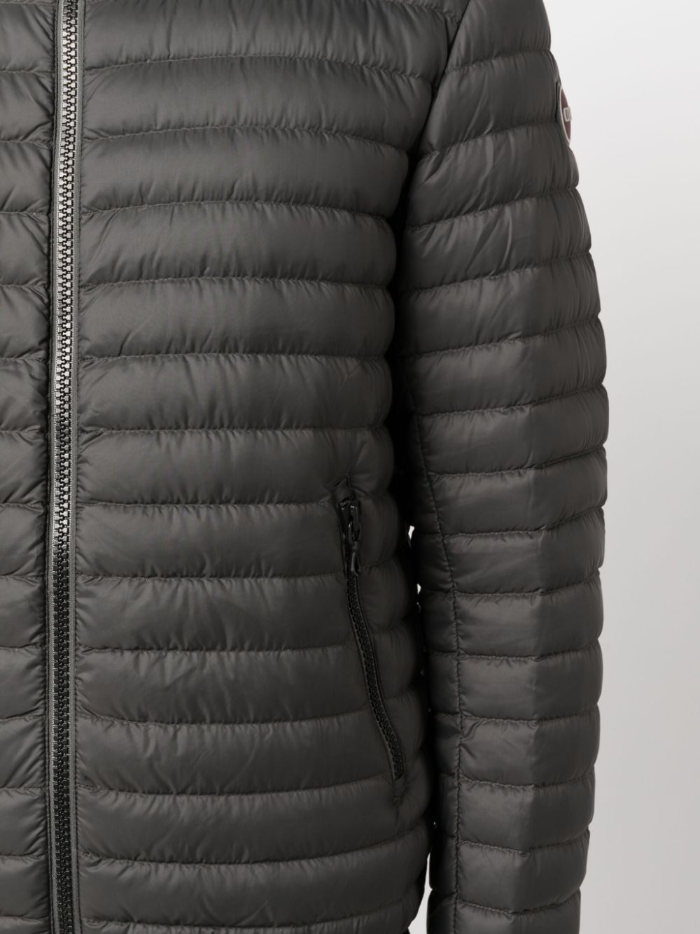 hooded down jacket