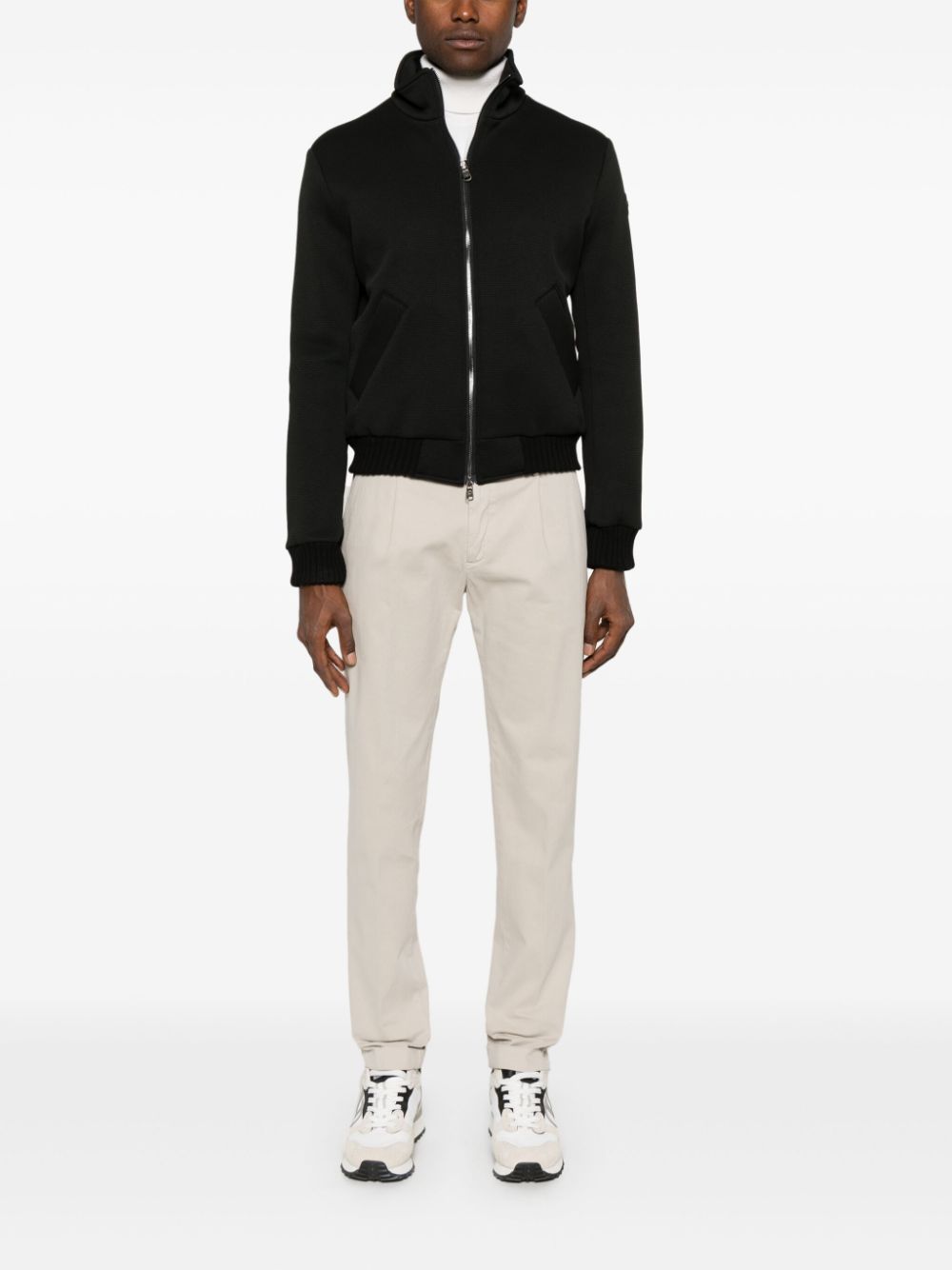 honeycomb-pattern jacket