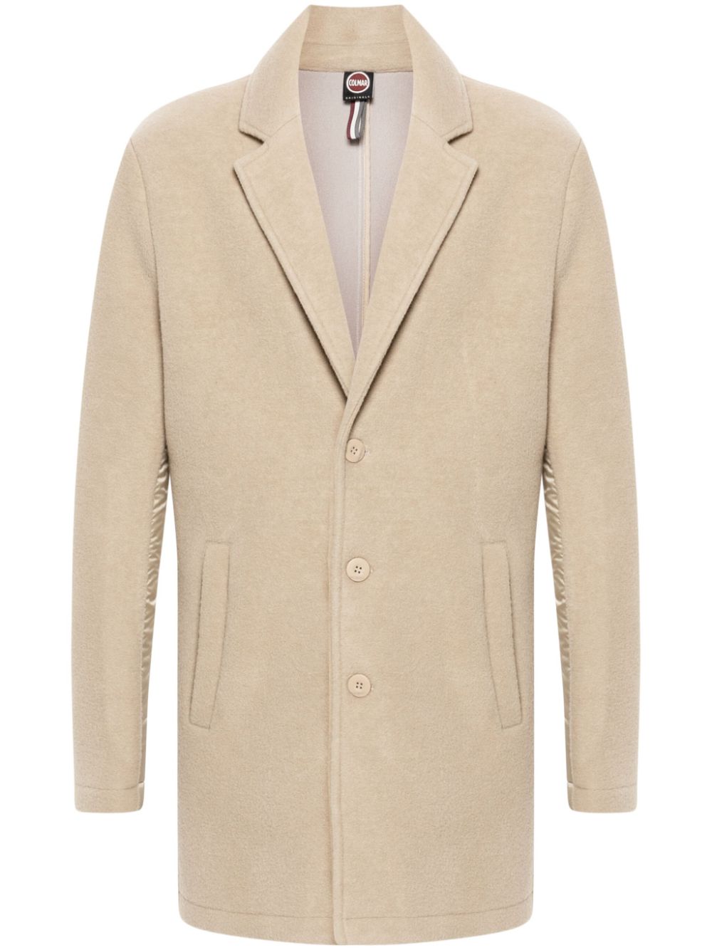 manteau avec logo caoutchouté